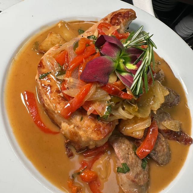 Pork Chop Scarpariello.