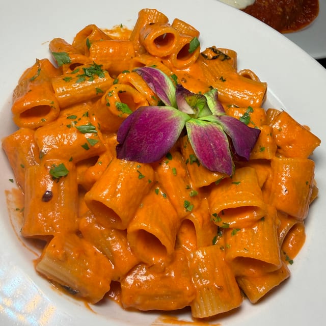 Spicy Rigatoni Vodka.